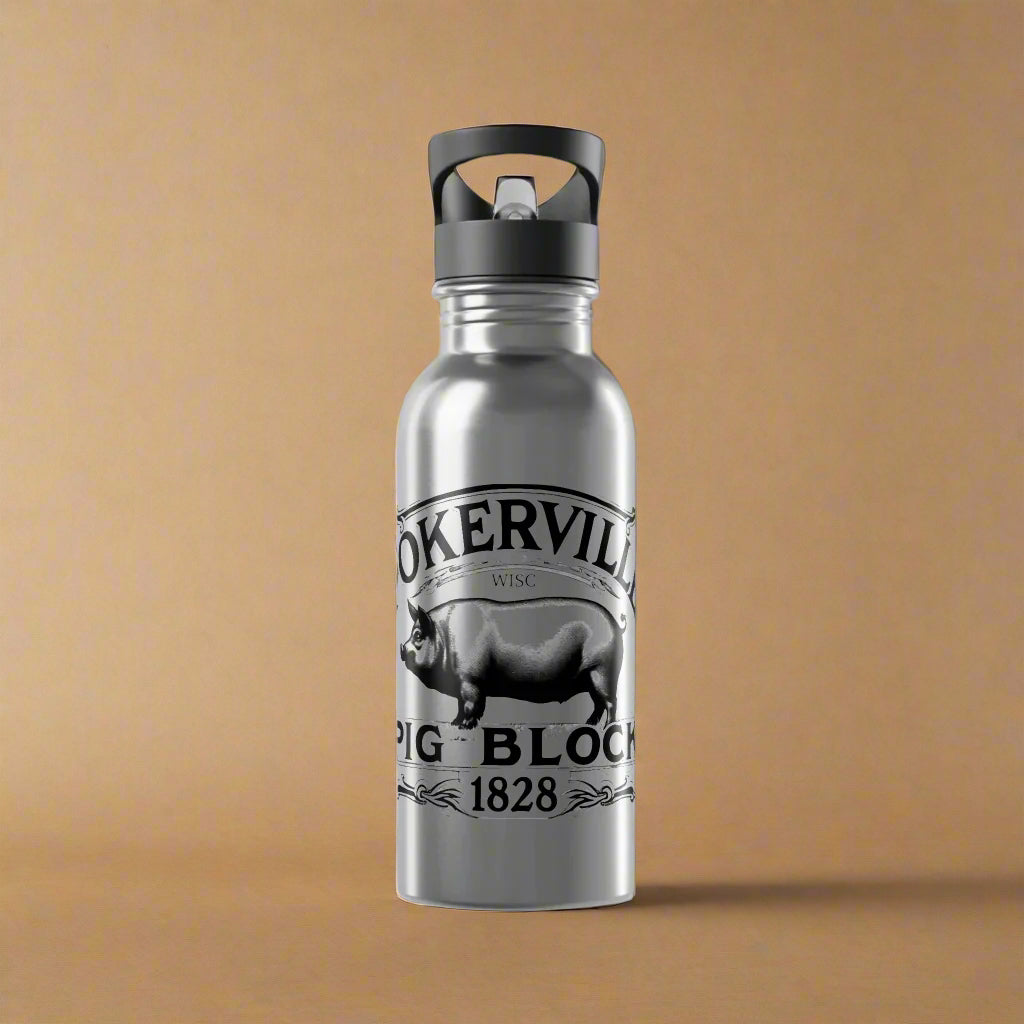 PIG BLOCK Stainless Steel Water Bottle