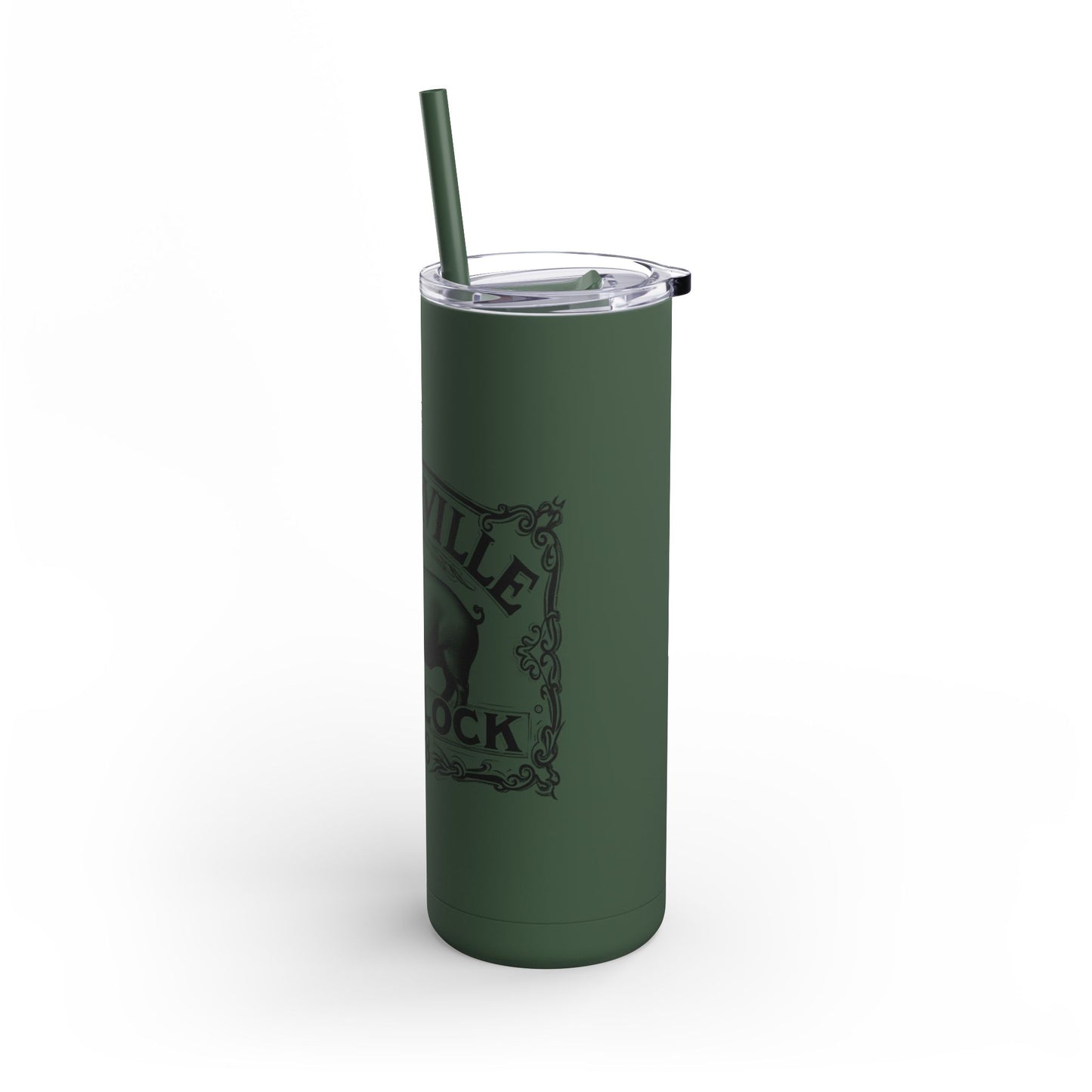 PIG BLOCK Skinny Matte Tumbler, 20oz