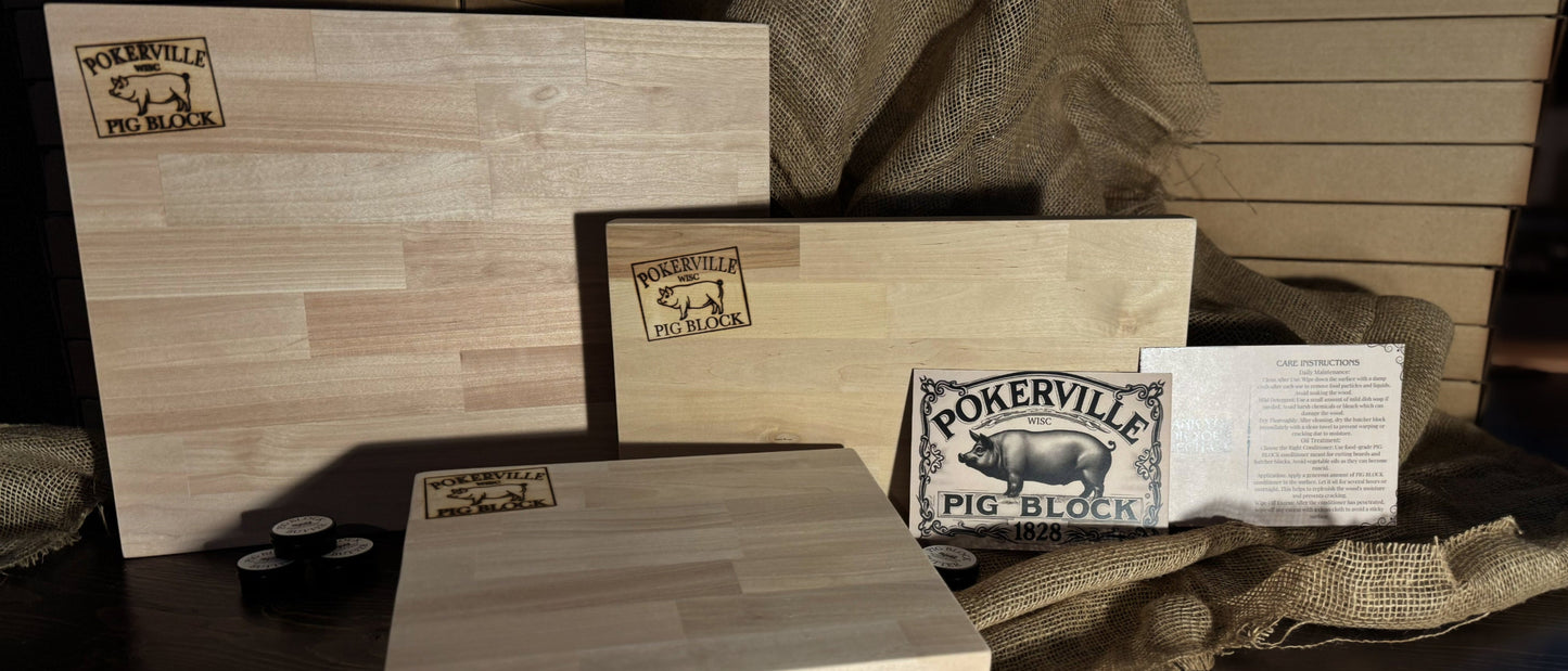 PIG BLOCK Cutting Board