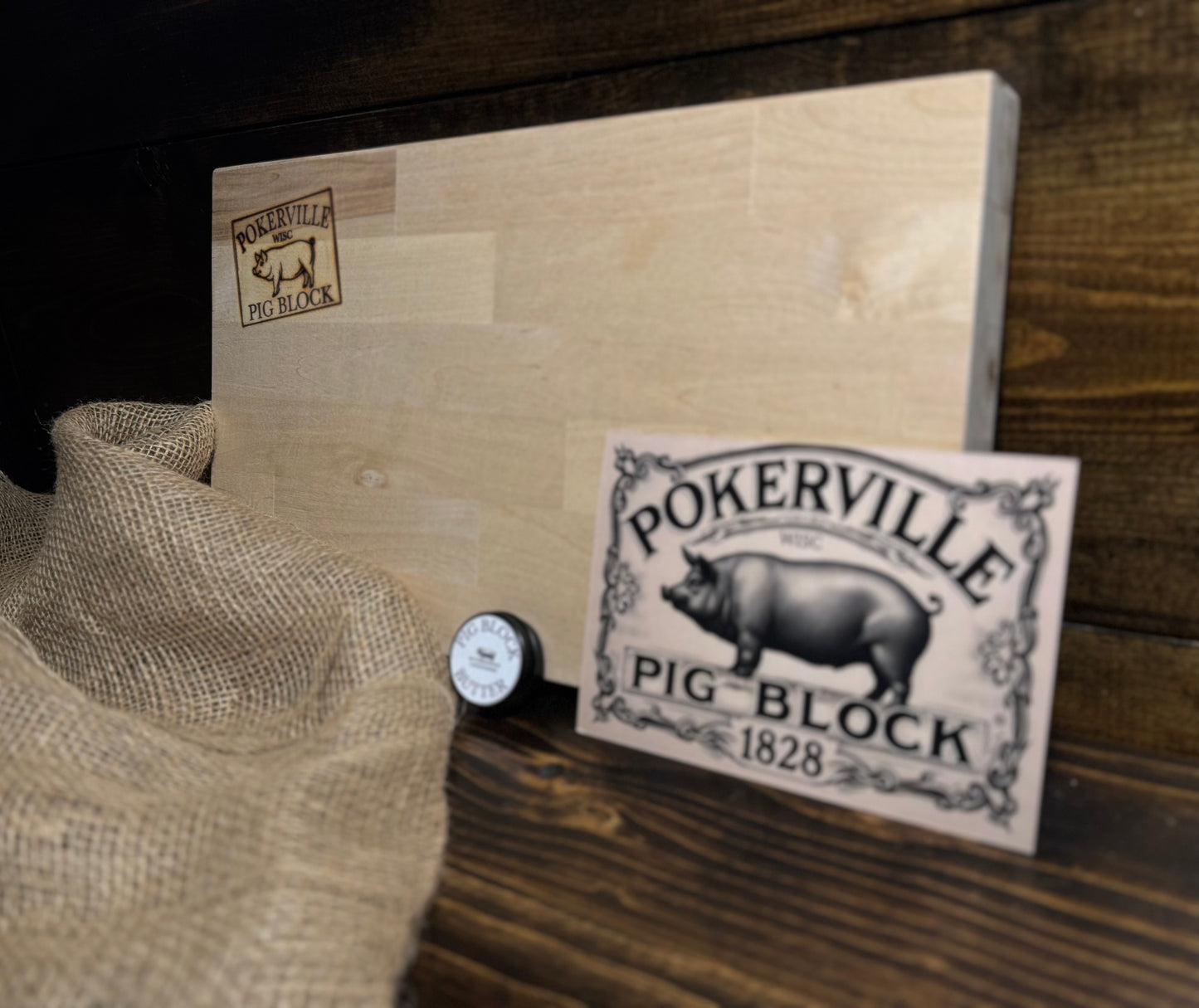 PIG BLOCK Cutting Board